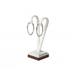 V-shaped double earrings display stand