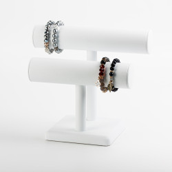 Double T-bar bracelets stand